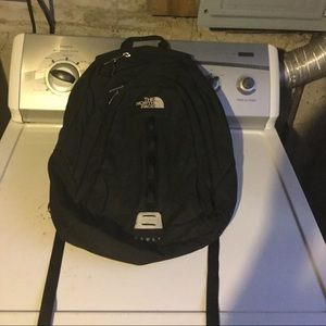 The North Face Black, Grey Bookbag Backpack